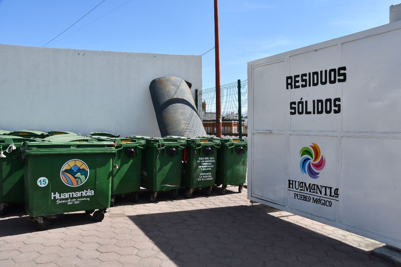 Invita Ayuntamiento de Huamantla a reciclar árboles naturales de navidad